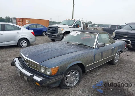 1982 Mercedes-Benz 380 Sl from USA, damaged, VIN WDBBA45A6CB011459